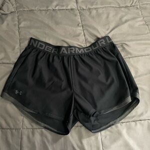 Under Armour Black Women's Performance Running Shorts